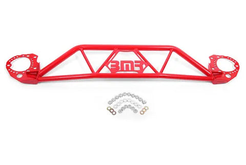 BMR Suspension 15-20 Ford Mustang Front Twin Tube Design Strut Tower Brace - Red