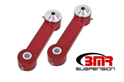 BMR Suspension 15-17 S550 Mustang Rear Lower Control Arms Vertical Link (Polyurethane) - Red — fits Ford Mustang