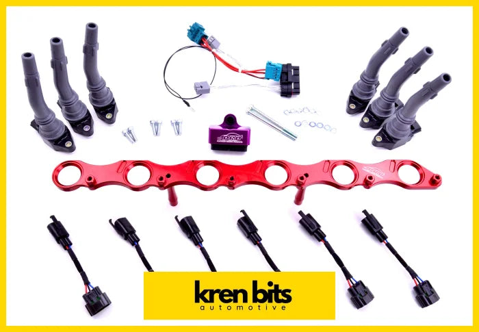 Bmw N54 Coil Kit Purple / Full To Suit Oem Plug & Play Ignition