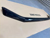 Glossy black plastic bonnet guard protector with sleek curved design and integrated mounts for Ford Ranger 2022+