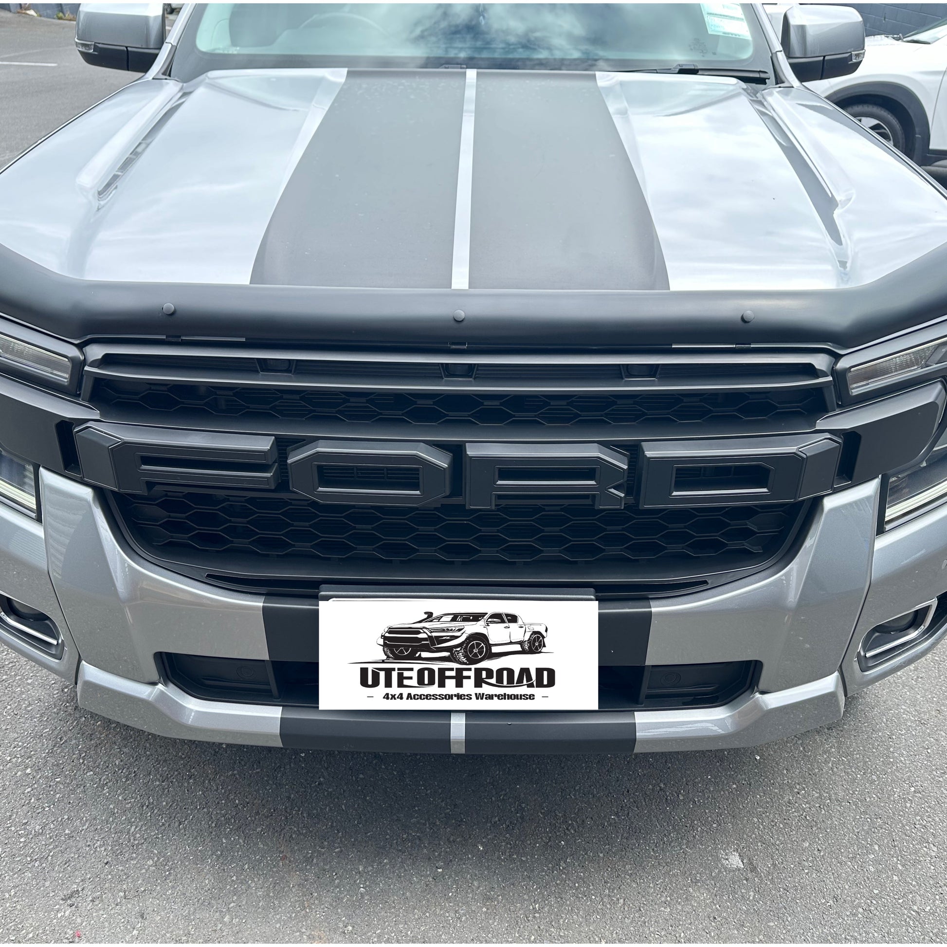 Bonnet Guard Protector Stone Ford Ranger 2022+ New Matte