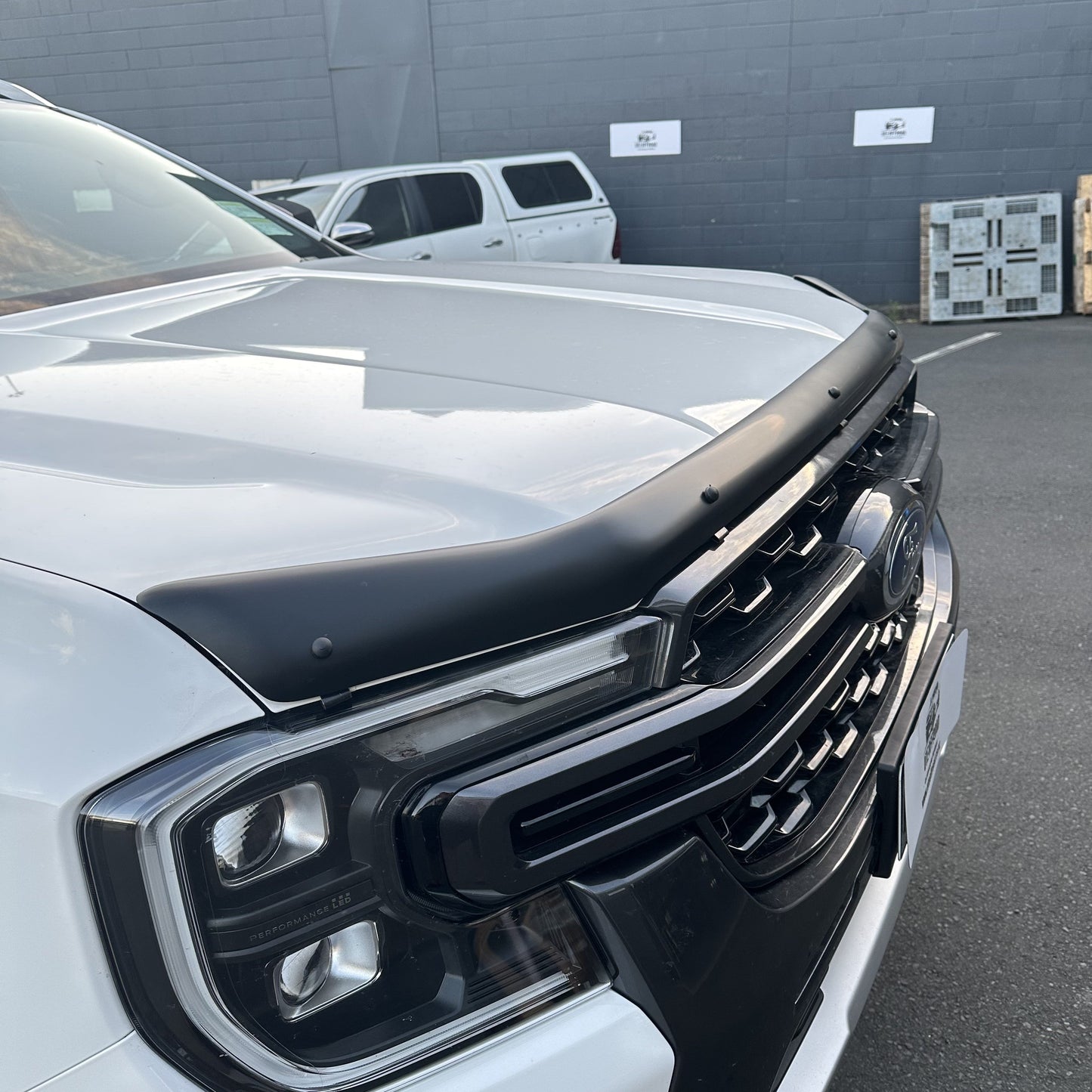 Bonnet Guard Protector Stone Ford Ranger 2022+ New Matte