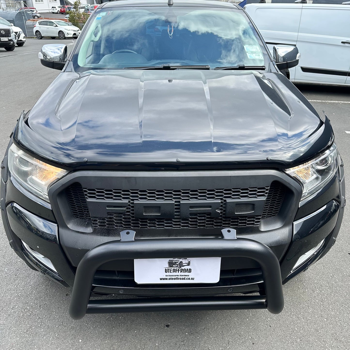 Bonnet Guard Protector Stone Ford Ranger PX2 PX3 2016-2021/