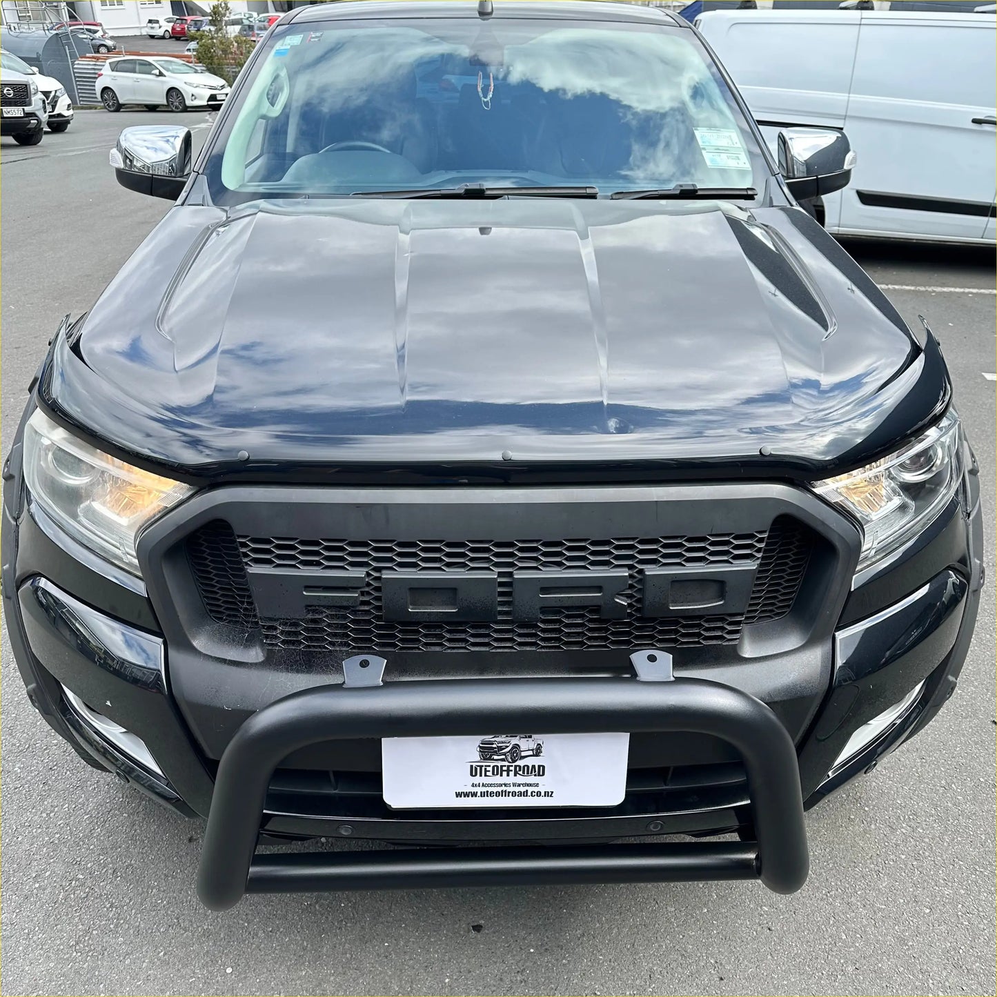 Bonnet Guard Protector Stone Ford Ranger PX2 PX3 2016-2021/