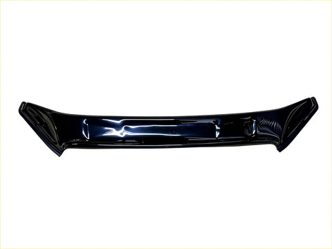 Black glossy plastic front bumper cover for bonnet guard protector stone guard isuzu d-max mu-x 2012-2016