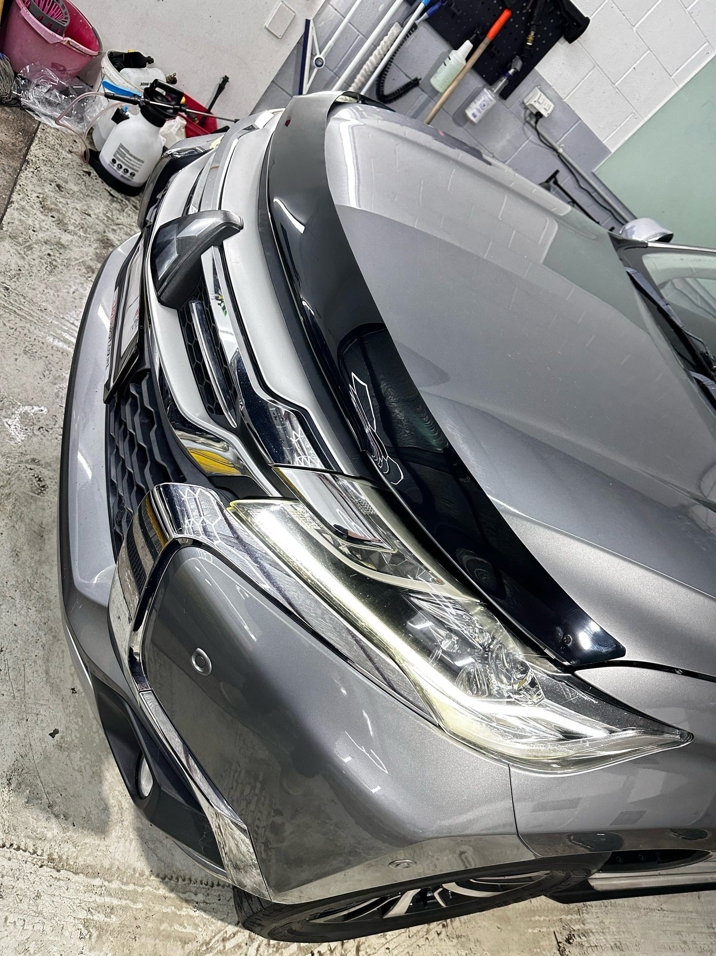 Bonnet Guard Protector Stone Mitsubishi Triton MQ 2015-2018