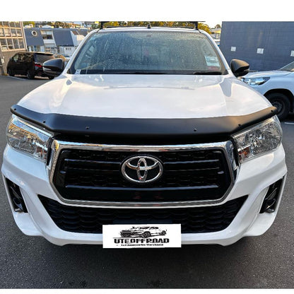 Bonnet Guard Protector Stone Toyota Hilux 2015-2020 Matte Black