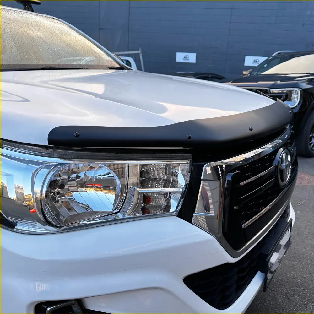 Bonnet Guard Protector Stone Toyota Hilux 2015-2020 Matte Black