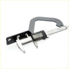 Black and silver digital caliper with curved handle for precise measurement featured with bonnet hinge for Mazda B Series B2000 B2200 B2600