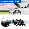 Black metal bonnet latch assembly for toyota prius 2009-2015 with coiled spring automotive use