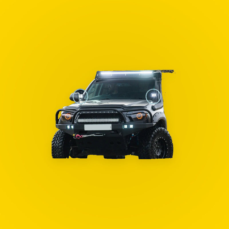 Bonnet LED Light Mount Bracket Kit for Toyota 4Runner (2010-2022)