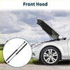 Black hydraulic front hood support rods made of metal for Toyota FJ Cruiser 2007-2010 bonnet lift supports
