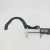 Black plastic bonnet lock hinge carabiner with curved handle for Toyota Hilux 4Runner LN106 LN107 LN111 RN105 RN106 RN110 measured 70.82 mm