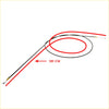 Bonnet release cable for toyota 4runner hilux surf 1995-2002 red and black 189 cm long cable accessory