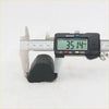 Black rubber gasket measured at 35.14 mm with digital caliper for bonnet bumper rod light on nissan d21 terrano pathfinder