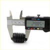 Black coiled rubber bumper spring for nissan datsun 720 1980-1985 measured at 29.85 mm with digital caliper