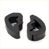 Black rubber grommet with curved hollow design from bonnet rubber bumpers set for nissan datsun sunny 210 120y 140y 1974-1977