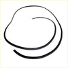 Black rubber weatherstrip seal coiled in a spiral for bootlid on nissan datsun bluebird sss 510 1600 1968-1973
