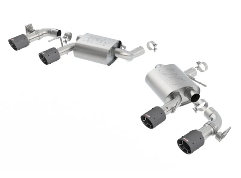 Borla Exhaust Borla 2016-2017 Chevy Camaro V8 SS AT/MT ATAK Rear Section Exhaust with Dual Mode Valves