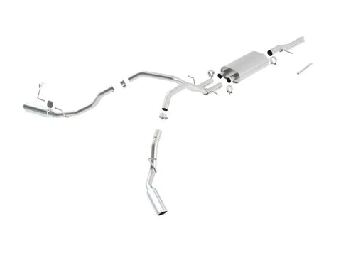 Borla Exhaust Borla 09-12 Chevrolet Silverado / 09-12 GMC Sierra 1500 WT/SLE/LT 4.8L/5.3L/6.0L SS Catback Exhaust