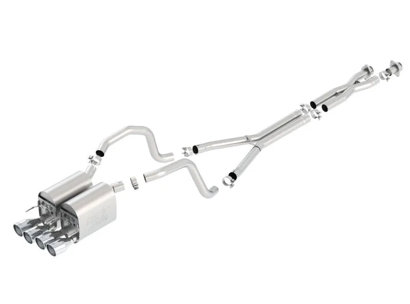 Borla Exhaust Borla 05-08 Chevrolet Corvette Coupe/Convertible 2dr 6.2L 8cyl AT/MT 6spd ATAK SS Catback Exhaust