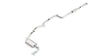 Borla Exhaust Borla 12-15 Ford Focus Titanium/SEL/SE/S Sedan 4dr 2.0L 4cyl AT Dual Clutch 6spd/MT 5spd SS Catback