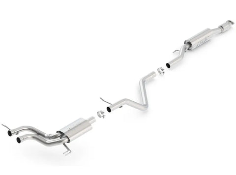 Borla Exhaust Borla 13-15 Hyundai Veloster Turbo 1.6L AT/MT FWD 2dr Dual Center Rear Exit Cat-Back Exhaust