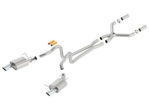 Borla Exhaust Borla 13-14 Mustang GT/Boss 302 5.0L V8 RWD Single Split Rear Exit ATAK Catback Exhaust
