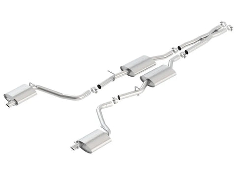 Borla Exhaust Borla 2015 Dodge Challenger 3.6L V6 S-TYPE Catback Exhaust No Tips Factory Valance