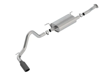 Borla Exhaust Borla 16-18 Toyota Tacoma 3.5L AT 4DR CC Short Bed S-Type SS Catback Exhaust - Black Chrome Tip