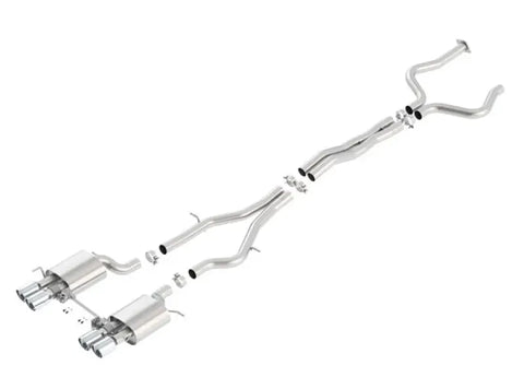 Borla Exhaust Borla 2016 Cadillac ATS-V 3.6L Twin Turbo Catback Exhaust 4in Tips Dual Split Rear Exit