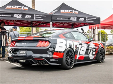 Borla Exhaust Borla 2018 Ford Mustang GT 5.0L AT/MT (w/o Valves) ATAK 3in Cat-Back Exhaust w/Carbon Fiber Tips