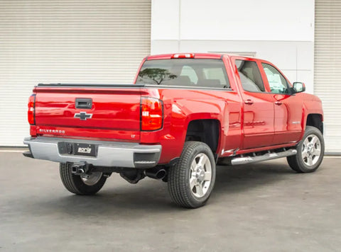 Borla Exhaust Borla 15-19 Chevy Silverado 2500 6.0L CC/STD Bed/153.7in WB S-Type Catback Exhaust Black Chrome Tip