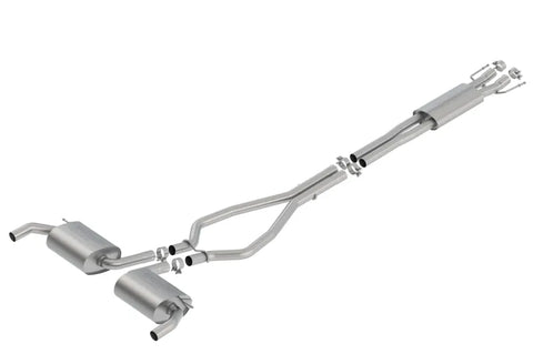 Borla Exhaust Borla 2019 Ford Edge ST 2.7L V6 AT AWD 4DR 2.25in S-Type Catback Exh (For Use w/Factory Fascia Tips)