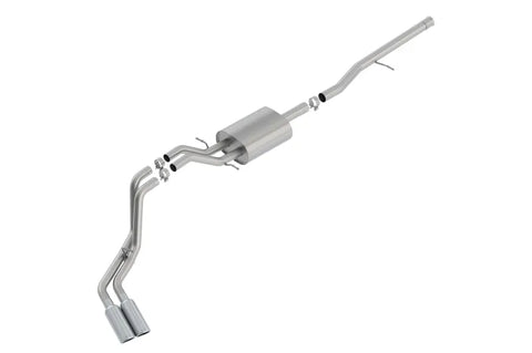 Borla Exhaust Borla 14-18 Silv/Sierra C/B Exh ATAK 1500 5.3L V8 AT/MT 2&4WD Ext Cab(78.7) Crew Cab(69.3) 143.5 WB