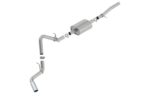 Borla Exhaust Borla 2019 Silv/Sierra C/B Exh S-Type 1500 5.3L V8 AT 2&4WD 2DR REG. CAB, STD. BED WB 126