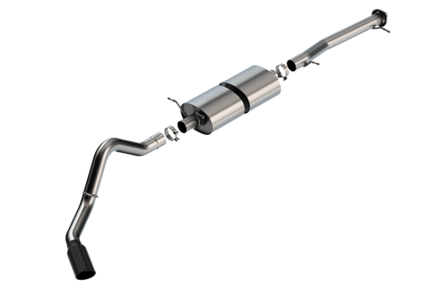 Borla Exhaust Borla 20-22 Chevrolet/GMC Silverado/Sierra 6.6L T-304 SS Cat-Back S-Type Exhaust - Brushed