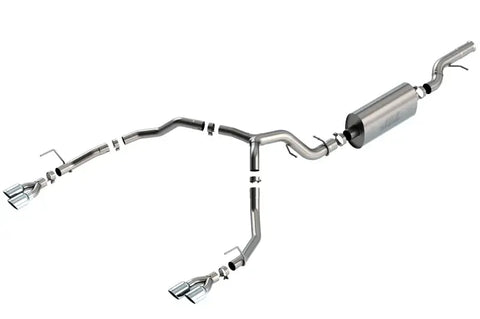 Borla Exhaust Borla 21-22 Chevrolet Tahoe 6.2L V8 2/4WD 4DR Brushed T-304 Stainless Steel Touring Cat-Back Exhaust
