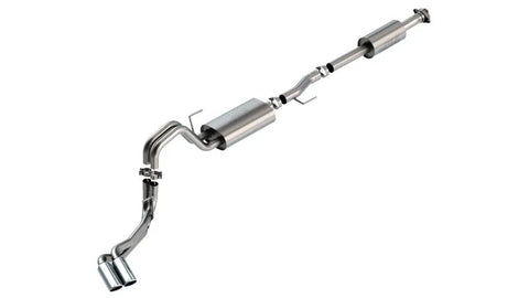 Borla Exhaust Borla F-150 2021 2.7L/3.5L 4dr CC SB EC STB Lari/King R/Plnum/LTD 3/2.25 DSE CB Touring CHR Tips