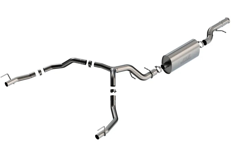Borla Exhaust Borla 21-22 Cadillac Escalade 6.2L V8 2/4WD 4DR Touring Cat-Back Exhaust w/ Factory Bezel Tips