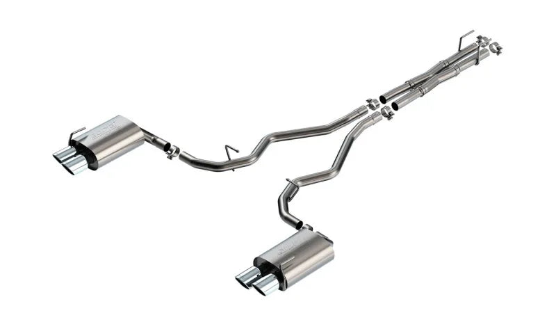 Borla Exhaust Borla 19-22 Ford Explorer 3.0L V6 AT AWD 4DR 2.25in ATAK Catback Exhaust - Chrome Tip