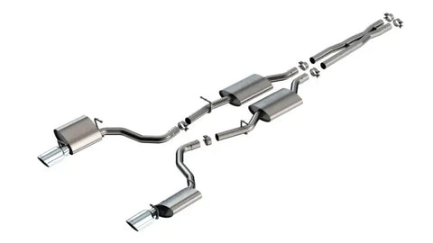 Borla Exhaust Borla 19-23 Dodge Charger GT 3.6L V6 RWD S-Type Catback Exhaust - Polished Tips
