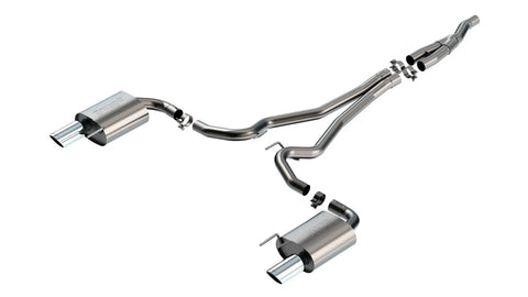 Borla Exhaust MUSTANG ECOBOOST 2024 2.3L 4 CYL AT RWD 2DR 2.50 S-TYPE Catback Exhaust