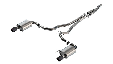 Borla Exhaust MUSTANG ECOBOOST 2024 2.3L 4 CYL AT RWD 2DR 2.50 S-TYPE CFBA Catback Exhaust