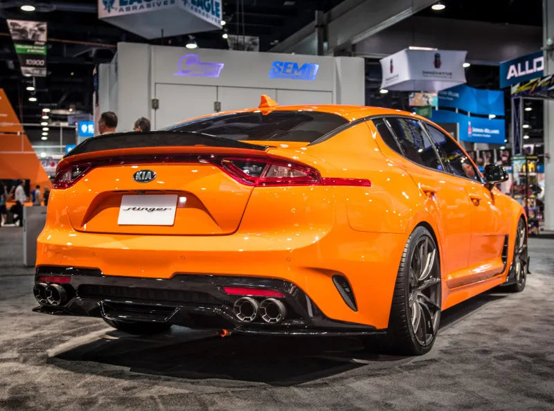 Borla Exhaust Borla 2018 Kia Stinger 2.0L/3.3L AT RWD/AWD 2.25in Carbon Fiber Tip Kit