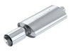 Borla Exhaust Borla Boomer Muffler Thumper Oval 2-1/4in In 4in Side Rount Out