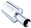 Borla Exhaust Borla Boomer Muffler Thumper Oval 2-1/4in In 4in Side Rount Out