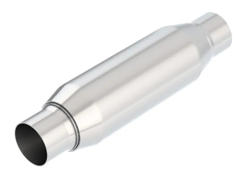 Borla Exhaust Borla CrateMuffler Resonator Option 2.25in Center/Center 3.5in Round x 10in