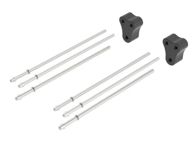Borla Exhaust Borla Hanger & Isolator Kit - 6 Hanger Rods & 2 Rubber Isolators
