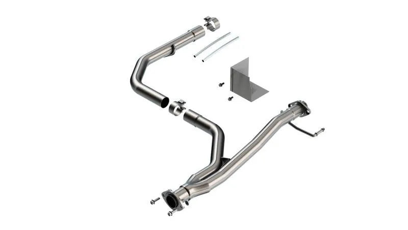 Borla Exhaust Borla 2021-2022 Toyota Tacoma 3.5L V6 T-304 Stainless Steel Y-Pipe - Brushed